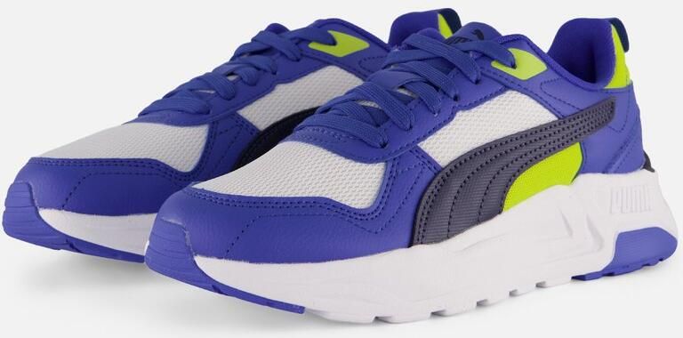 PUMA Trinity 2 LT JR sneakers blauw wit Uitneembare zool - Foto 3