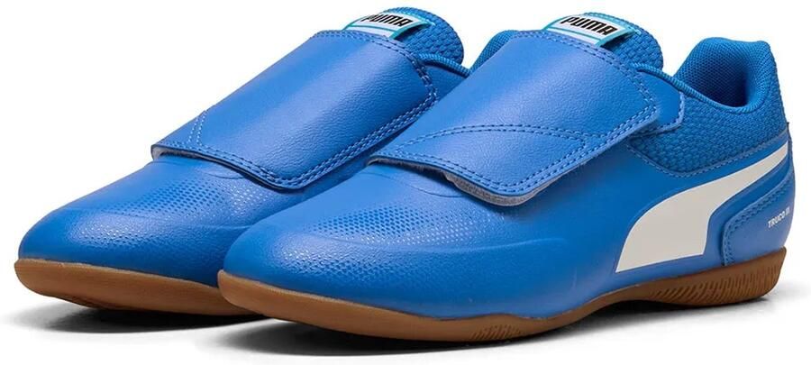 PUMA Truco Iii V Zaalschoenen Blauw Kinderen