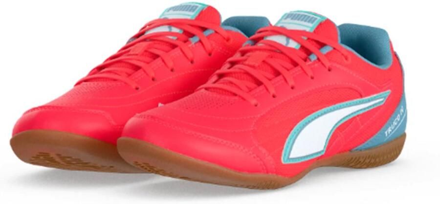 PUMA TRUCO IV Unisex Sportschoenen Ultra Red- White-Dusty Aqua-Intense Mint