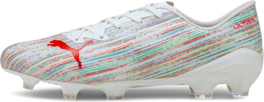 PUMA Ultra 4.2 Sportschoenen Unisex wit rood geel groen blauw - Foto 3