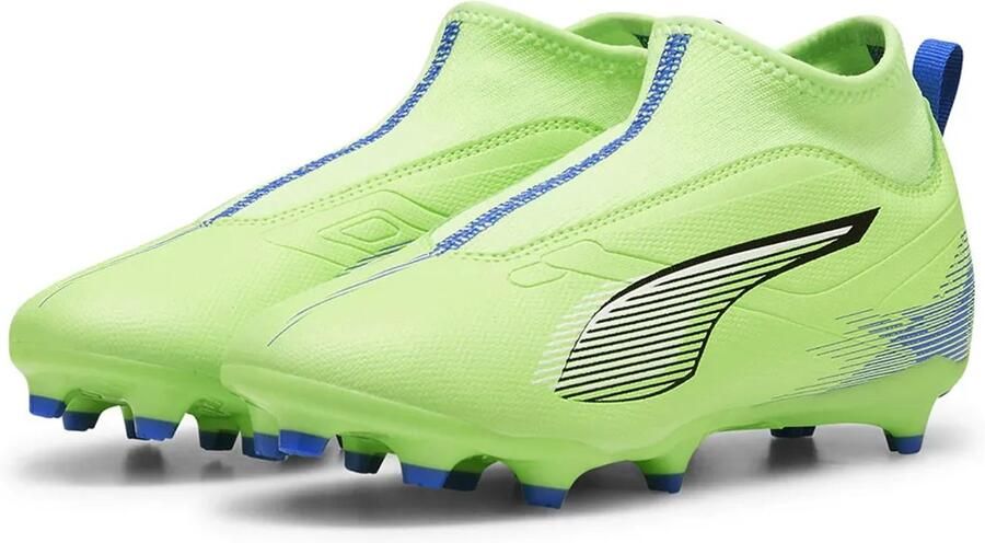 PUMA Ultra 5 Match+ Ll Fg ag Jr Voetbalschoenen Groen