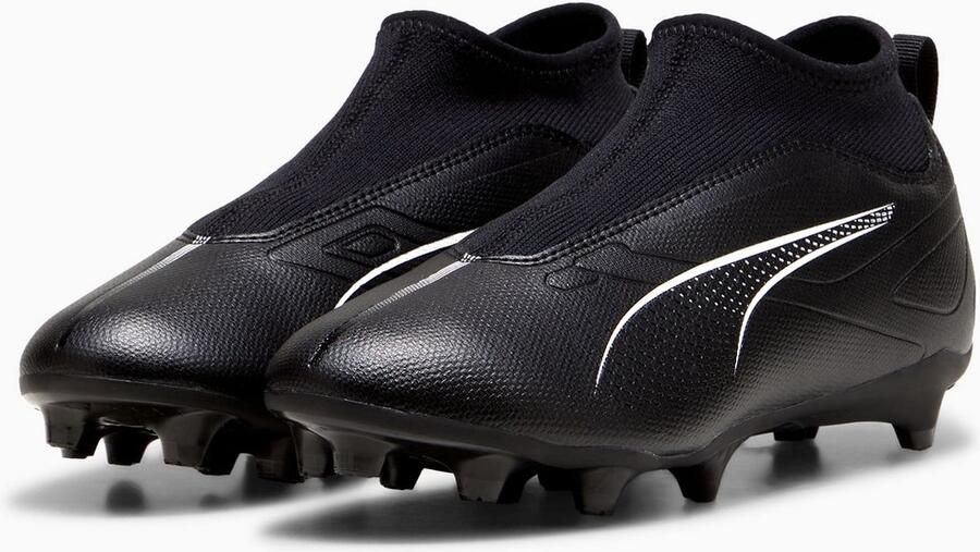 PUMA Ultra 5 Match+ Ll Fg ag Jr Voetbalschoenen Zwart