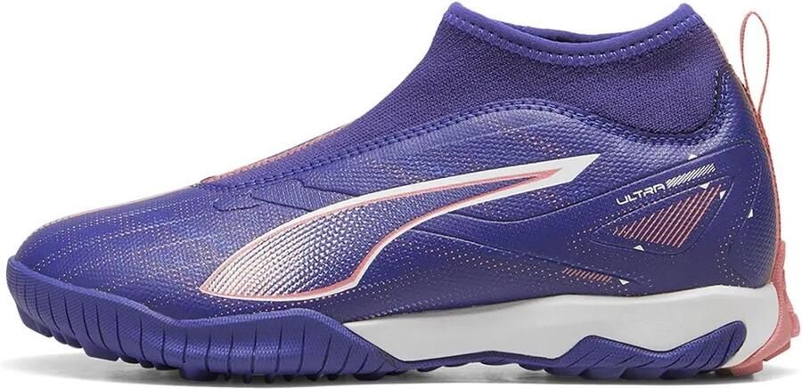 PUMA Ultra 5 Match+ Ll Tt + Mid Jr Voetbalschoenen Blauw 1 2 Jongens