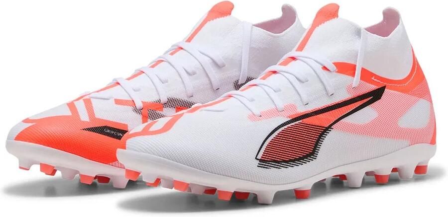 PUMA Ultra 5 Match+ Mg Voetbalschoenen Wit
