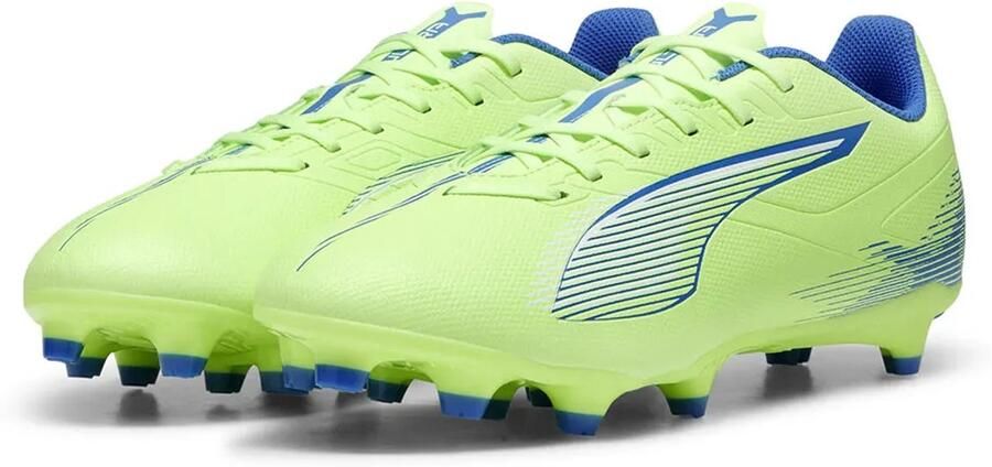 Puma Ultra 5 Play senior voetbalschoenen geel wit blauw - Foto 3