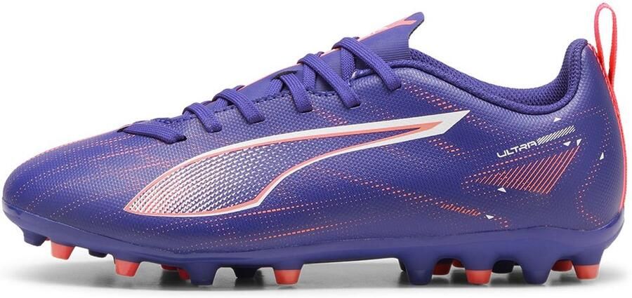 PUMA Ultra 5 Play Mg Jr Junioren Voetbalschoenen Paars Kinderen