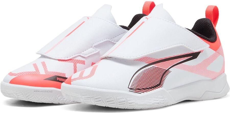 PUMA Ultra 5 Play V It Low Voetbalschoenen Wit