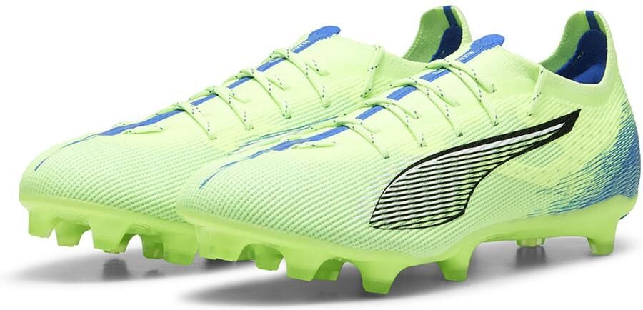 PUMA Ultra 5 Pro FG AG Voetbalschoenen Fizzy Apple White Bluemazing - Foto 2