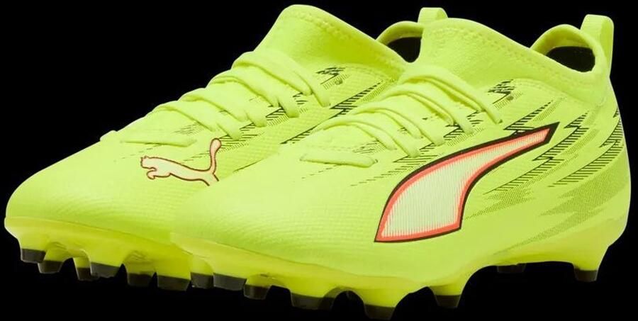 PUMA ultra 6 match fg ag jr Voetbal schoen firm ground Wit