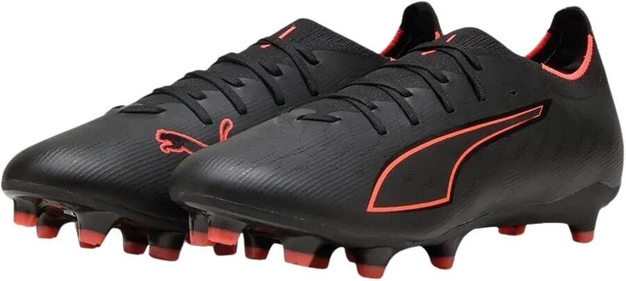 PUMA ULTRA 6 MATCH FG AG Unisex Sportschoenen Black- Red - Foto 4
