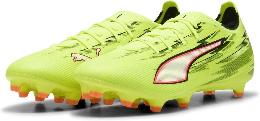 PUMA ULTRA 6 MATCH FG AG Unisex Sportschoenen Yellow Alert- Black-Glowing Red-Lime Squeeze