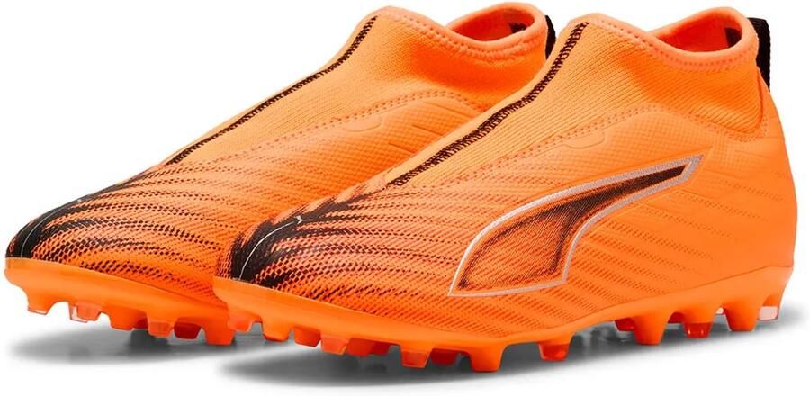 PUMA Ultra 6 Match+ Ll Mg Voetbalschoenen Voor Kinderen Oranje