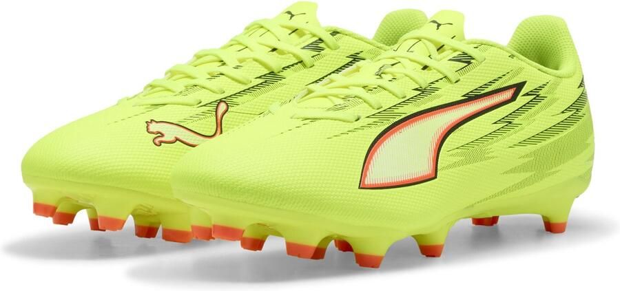 PUMA ULTRA 6 PLAY FG AG Unisex Sportschoenen Yellow Alert- Black-Glowing Red-Lime Squeeze - Foto 2