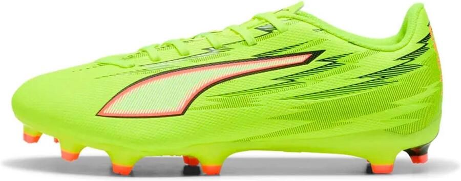 PUMA ULTRA 6 PLAY FG AG Unisex Sportschoenen Yellow Alert- Black-Glowing Red-Lime Squeeze - Foto 3