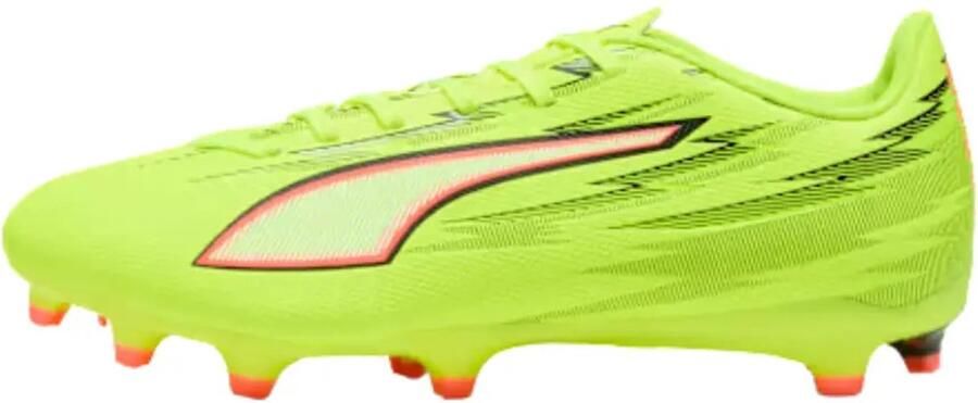 PUMA ULTRA 6 PLAY FG AG Unisex Sportschoenen Yellow Alert- Black-Glowing Red-Lime Squeeze