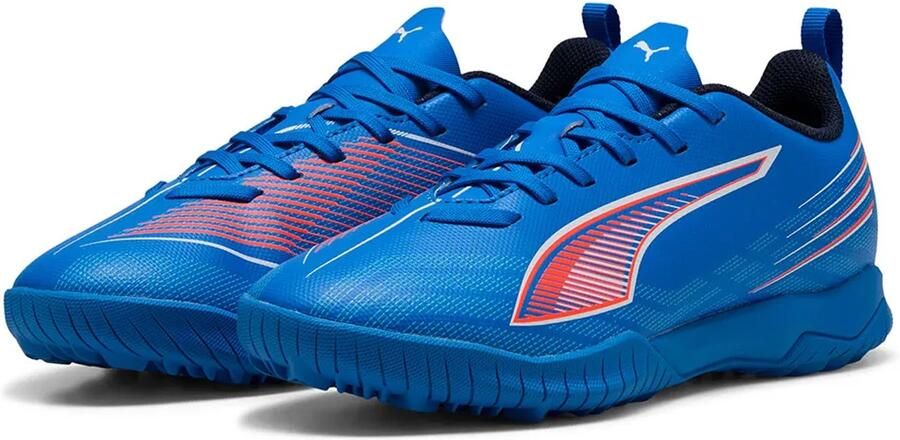 PUMA Ultra 6 Play Tf Junioren Voetbalschoenen Blauw Kinderen