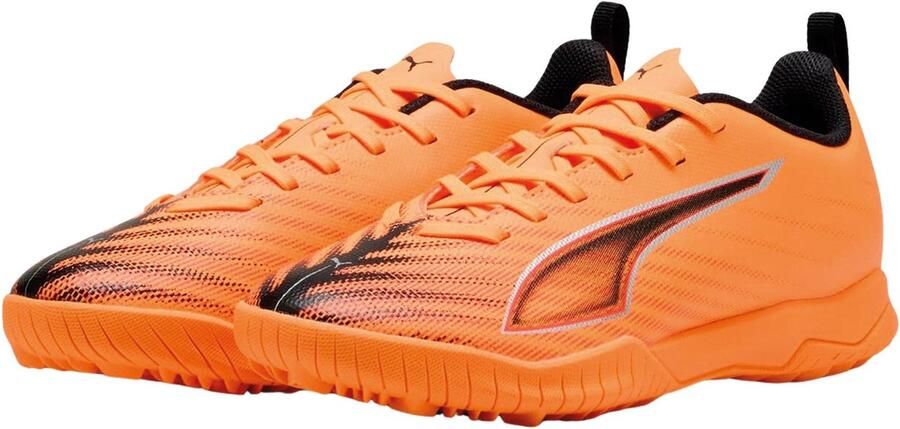 PUMA Ultra 6 Play TT Zaalvoetbalschoenen 108542-03 Heat Fire Zwart Rood - Foto 2