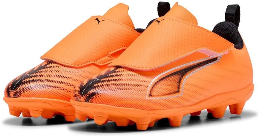 PUMA Ultra 6 Play V Rb Fg ag Voetbalschoenen Voor Kinderen Oranje