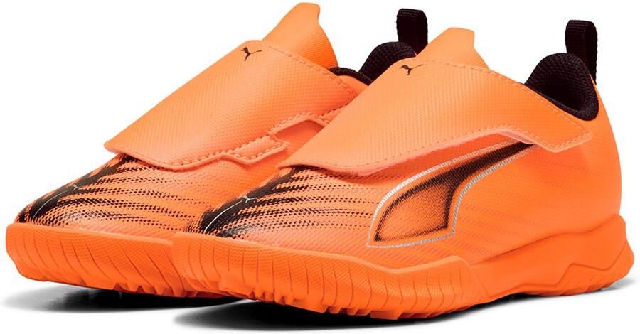 PUMA Ultra 6 Play V Tf Voetbalschoenen Voor Kinderen Oranje