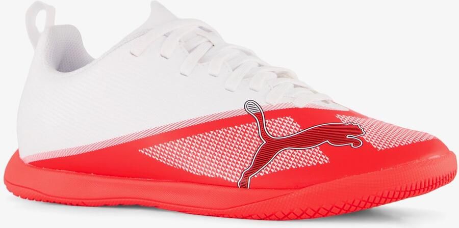 Puma Ultra 7 Play junior imitatieleren voetbalschoenen rood wit Imitatieleer - Foto 5