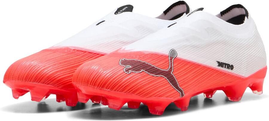 PUMA Ultra Nitro 7 Match Ll Fg ag Voetbalschoenen Rood Wit