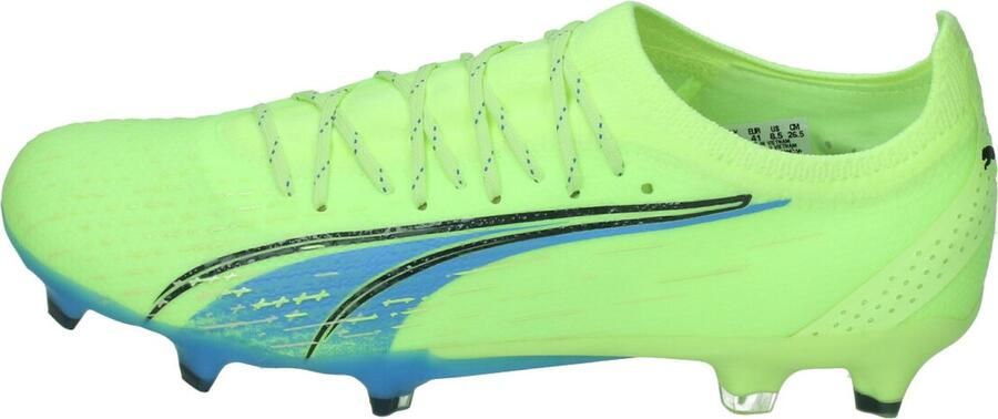 PUMA Ultra Ultimate Gras Kunstgras Voetbalschoenen (MG) Lichtgroen Blauw Zwart - Foto 10