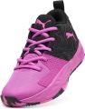 PUMA Unisex Court Pro 3 Mid Basketbalschoenen 313830-05 Black-Electric Orchid - Zwart