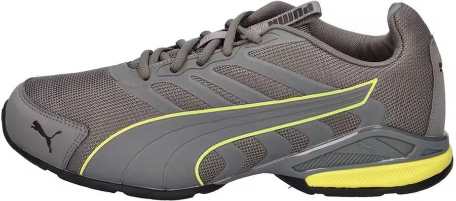 PUMA Unisex Electro Sneakers 312964 10 Cool Dark Grey-Lux Lime