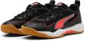 PUMA Unisex Solarflash 4 Zaalvoetbalschoenen Indoor black red white - Rood/Wit/Zwart