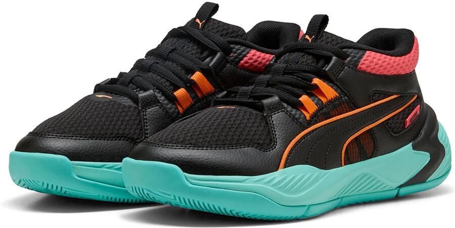 PUMA Uproar Junior Basketbalschoenen Zwart