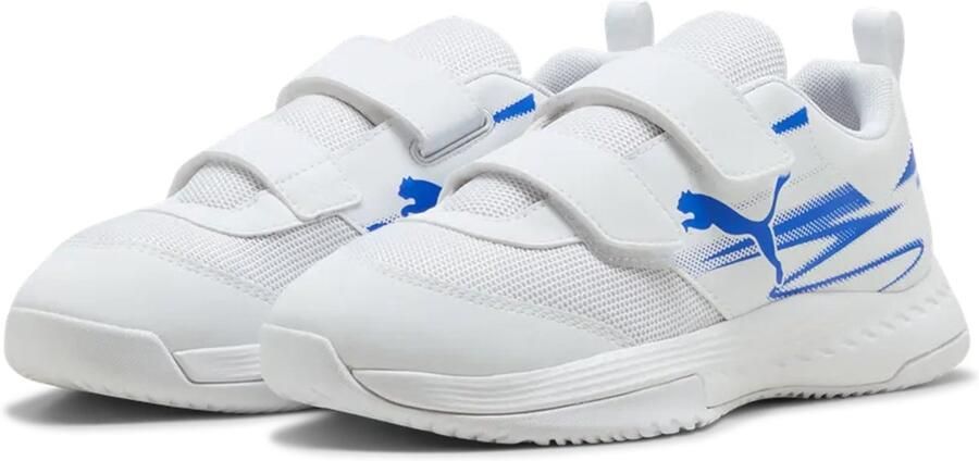 PUMA Varion II V Jr indoorschoenen voor kinderen 108106 13 White-Ultra Blue