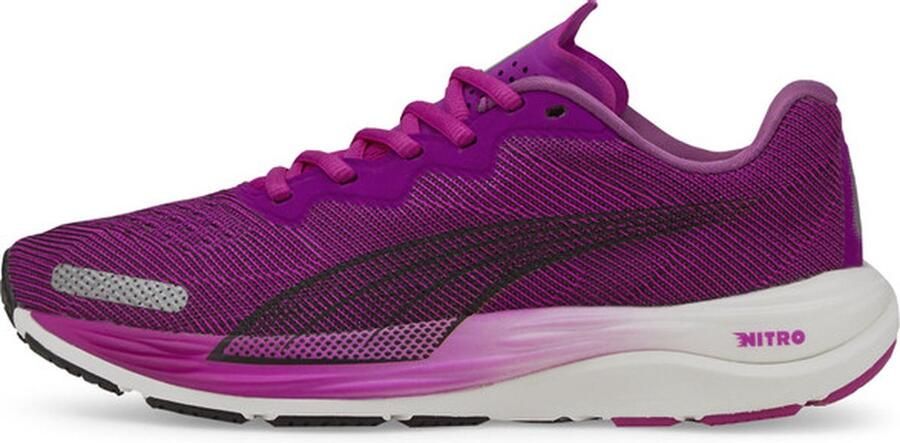 PUMA Velocity Nitro 2 Dames Sportschoenen Hardlopen Weg paars zwart