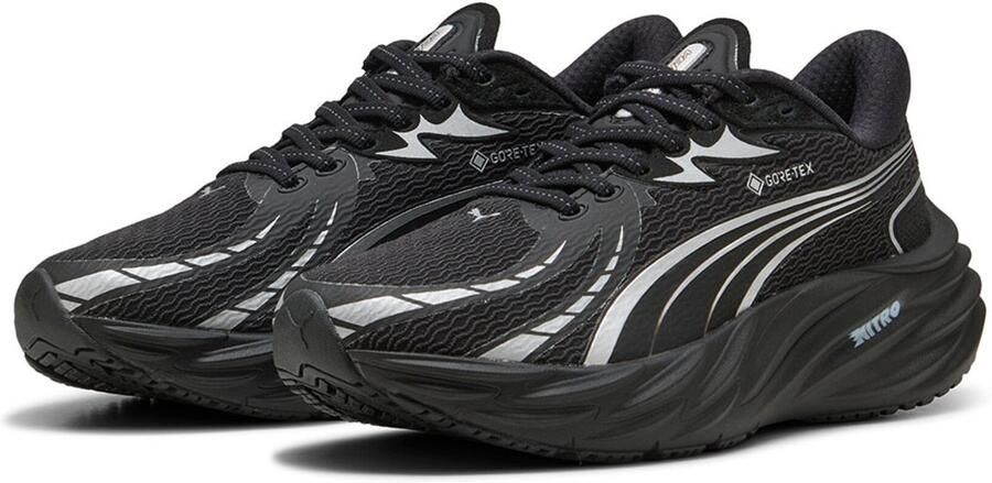 PUMA Velocity Nitro 4 Gtx Hardloopschoenen Zwart 1 2 Vrouw