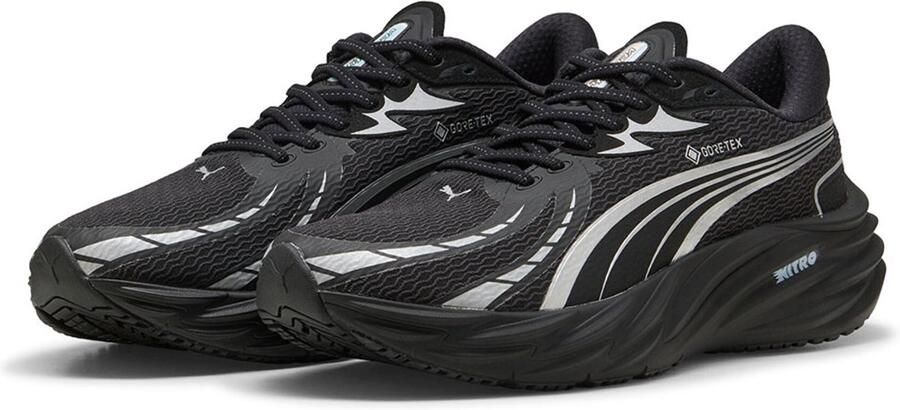 PUMA Velocity Nitro 4 Goretex Hardloopschoenen Zwart Man