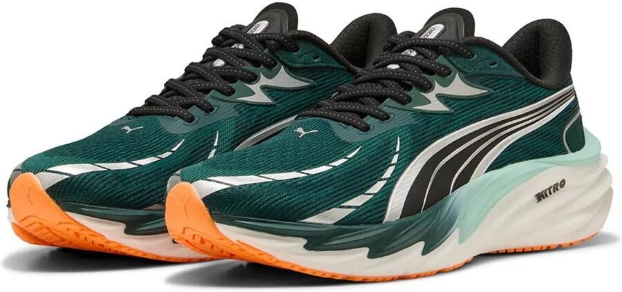 PUMA Velocity Nitro 4 Hardloopschoenen Groen Man