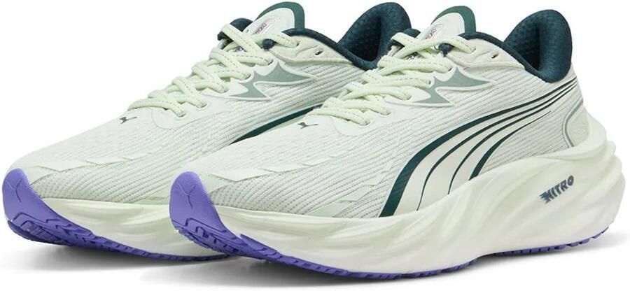 PUMA Velocity Nitro 4 Hardloopschoenen Groen 1 2 Vrouw