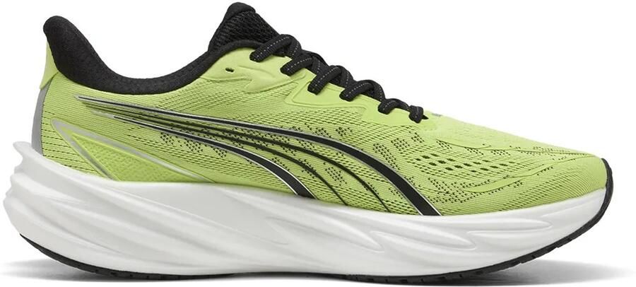 PUMA Hardloopschoenen Velocity Nitro 5 Sunny Lime Zwart Grijs