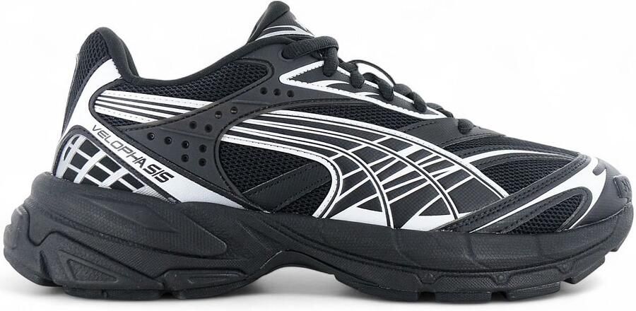 PUMA Velophasis Always On Heren Sneakers Schoenen Zwart 395908