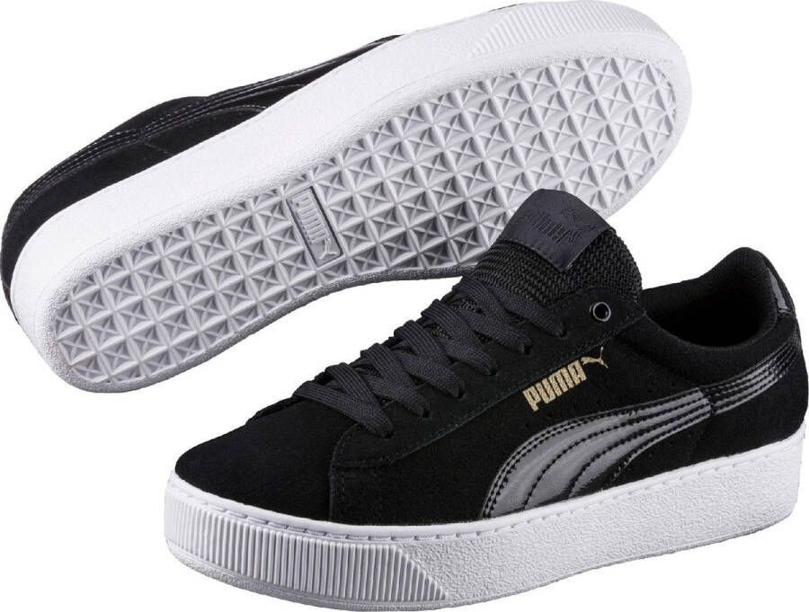 PUMA Vikky Platform 363287 05 Vrouwen Zwart Sportschoenen