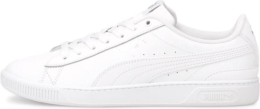 PUMA Vikky v3 Lthr Vrouwen Sneakers White Silver - Foto 4