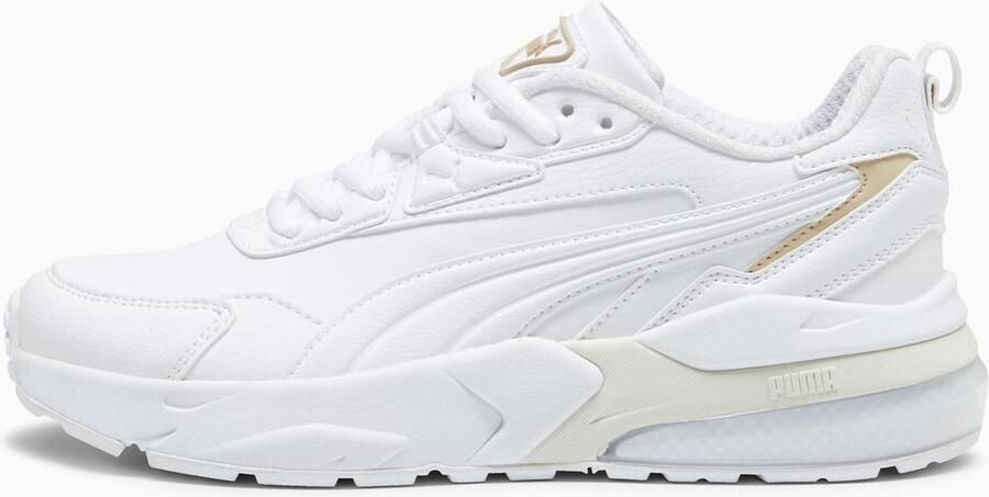 PUMA Vis2K Wit Goud Wit Vis2K Lifestyle Unisex Sneakers