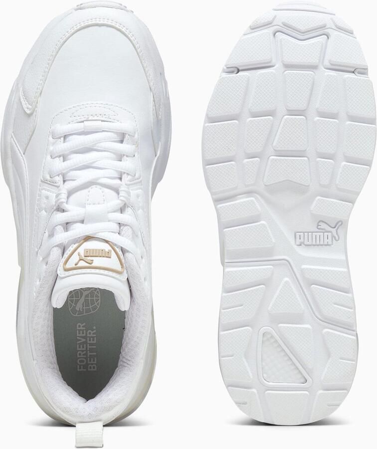 PUMA Vis2K Wit Goud Wit Vis2K Lifestyle Unisex Sneakers