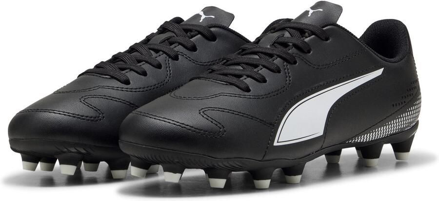 PUMA Vitoria II MG kinder voetbalschoenen zwart wit Uitneembare zool - Foto 5