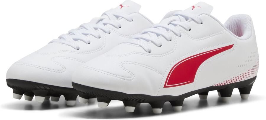 PUMA VITORIA II FG AG Jr Unisex Sportschoenen White- Red