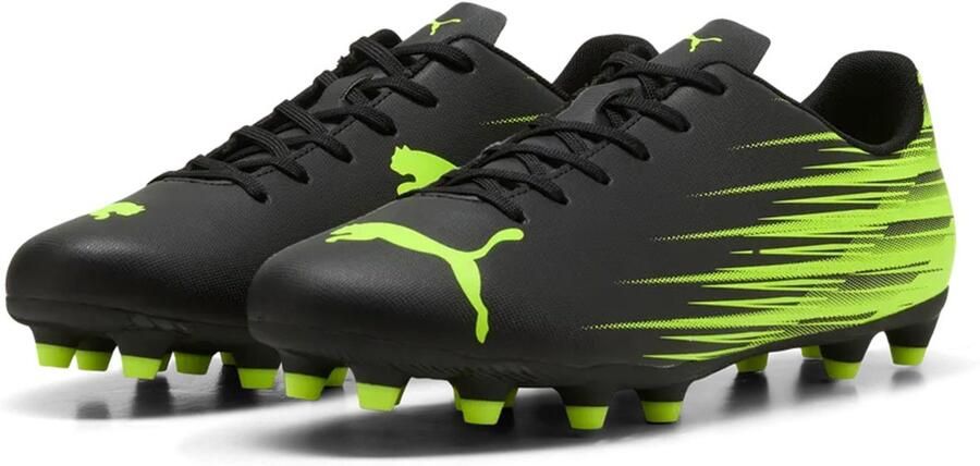 PUMA voetbalschoenen ATTACANTO II FG AG outdoorschoenen 108496 Black-Lime Squezze