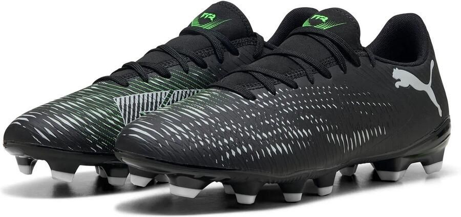 PUMA FUTURE 8 PLAY FG AG Unisex Sportschoenen Black-Cool Light Gray-Fluo Green - Foto 2