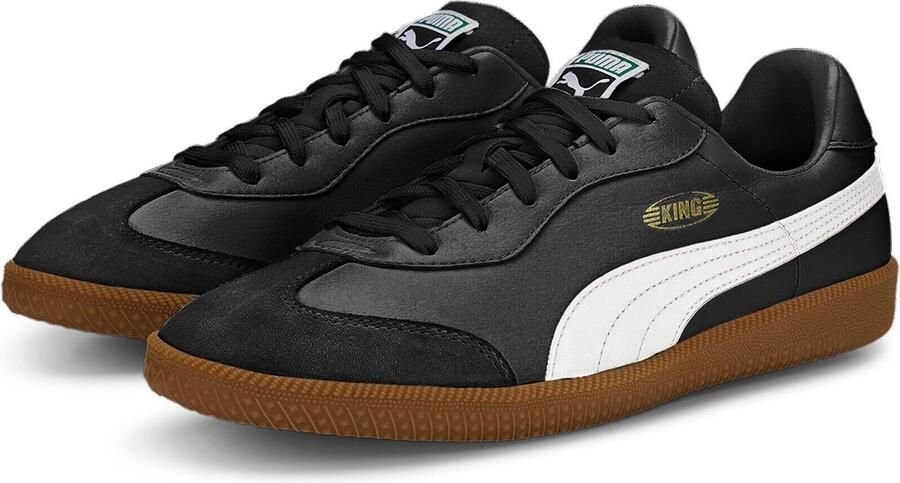 Puma King It Trendy Sneakers Dames black white gum 37.5 beschikbare maaten:36 37.5 37 38.5 39 40