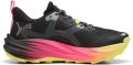 PUMA Voyage Nitro 4 Hardloopschoenen Zwart Vrouw - Lemon/Geel/Roze