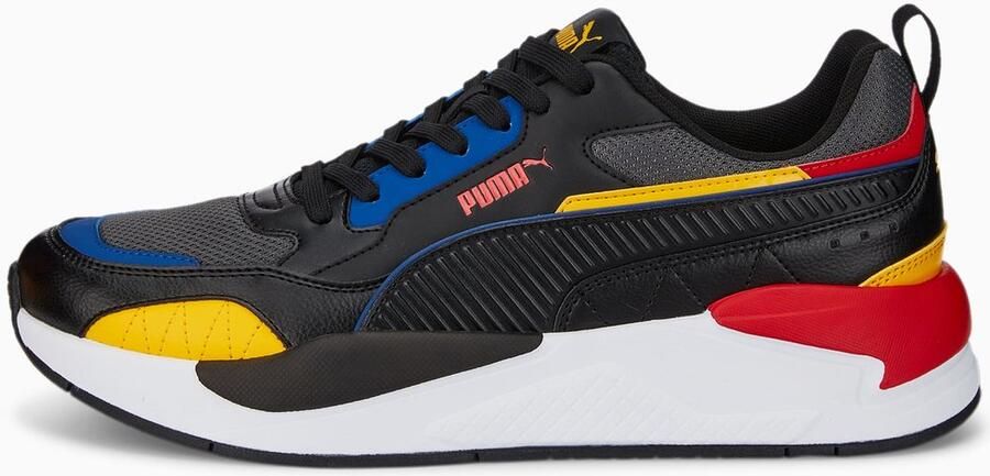 PUMA X-Ray 2 Square Sneakers Dark Shadow Black Spectra Yellow Limoges High Risk Red Heren - Foto 2