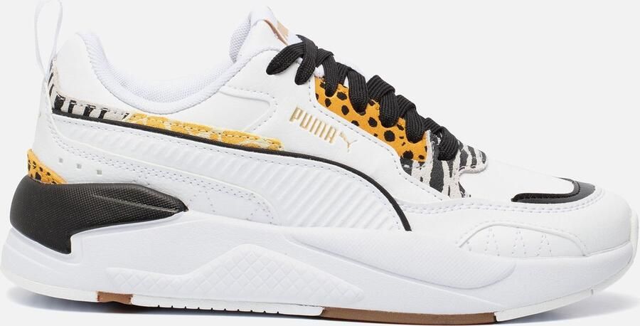 PUMA X-Ray Safari Dames Sneakers White Saffron Mineral Yellow Black - Foto 9